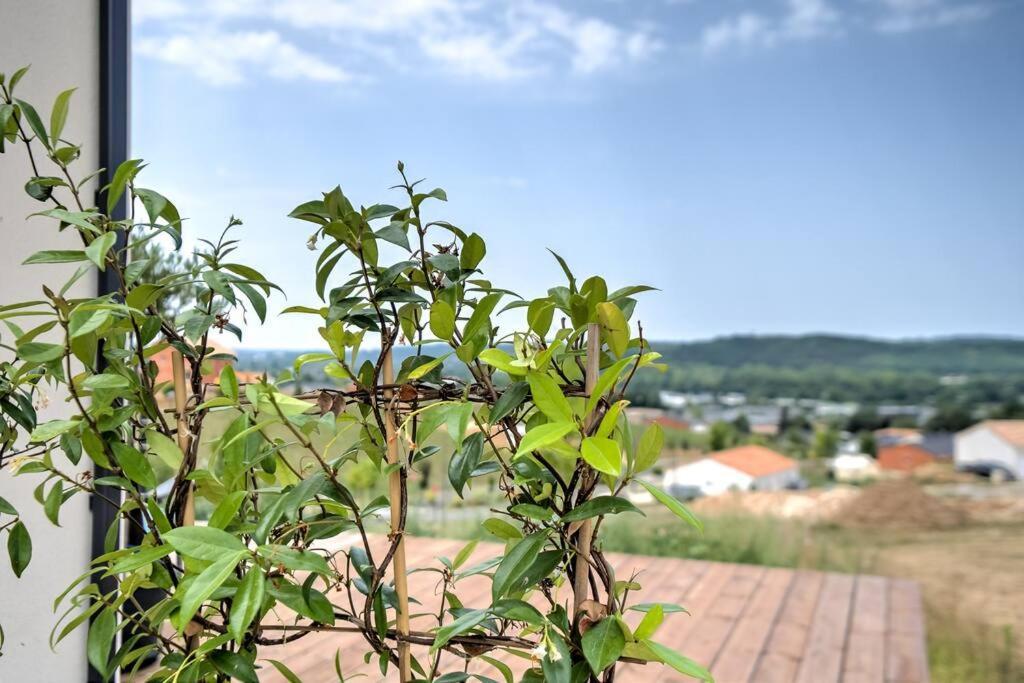 L'Elegante Confort, Clim & Vue Imprenable Bassillac Exterior photo